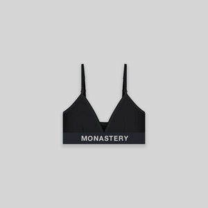 ANTONELLA BLACK CLASSIC BRA | Monastery Couture