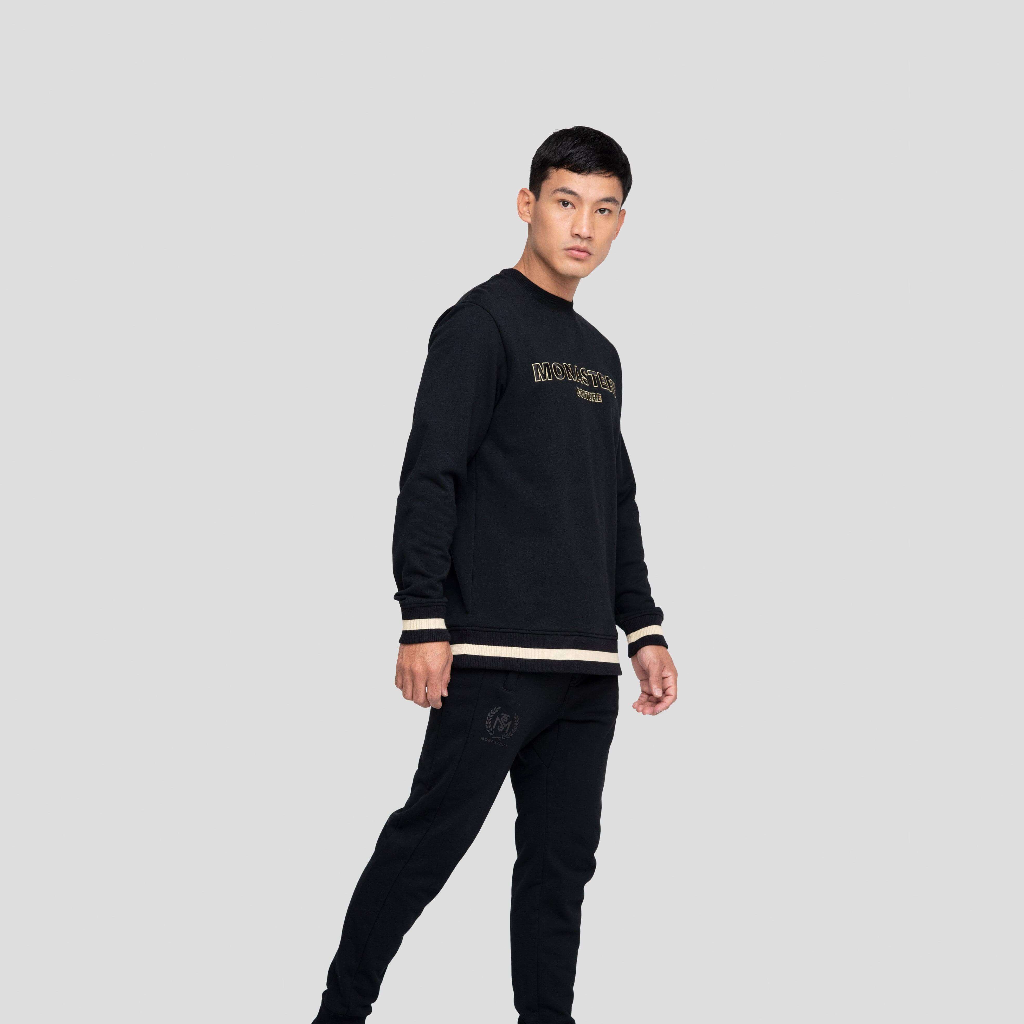 APUS BLACK JOGGER | Monastery Couture