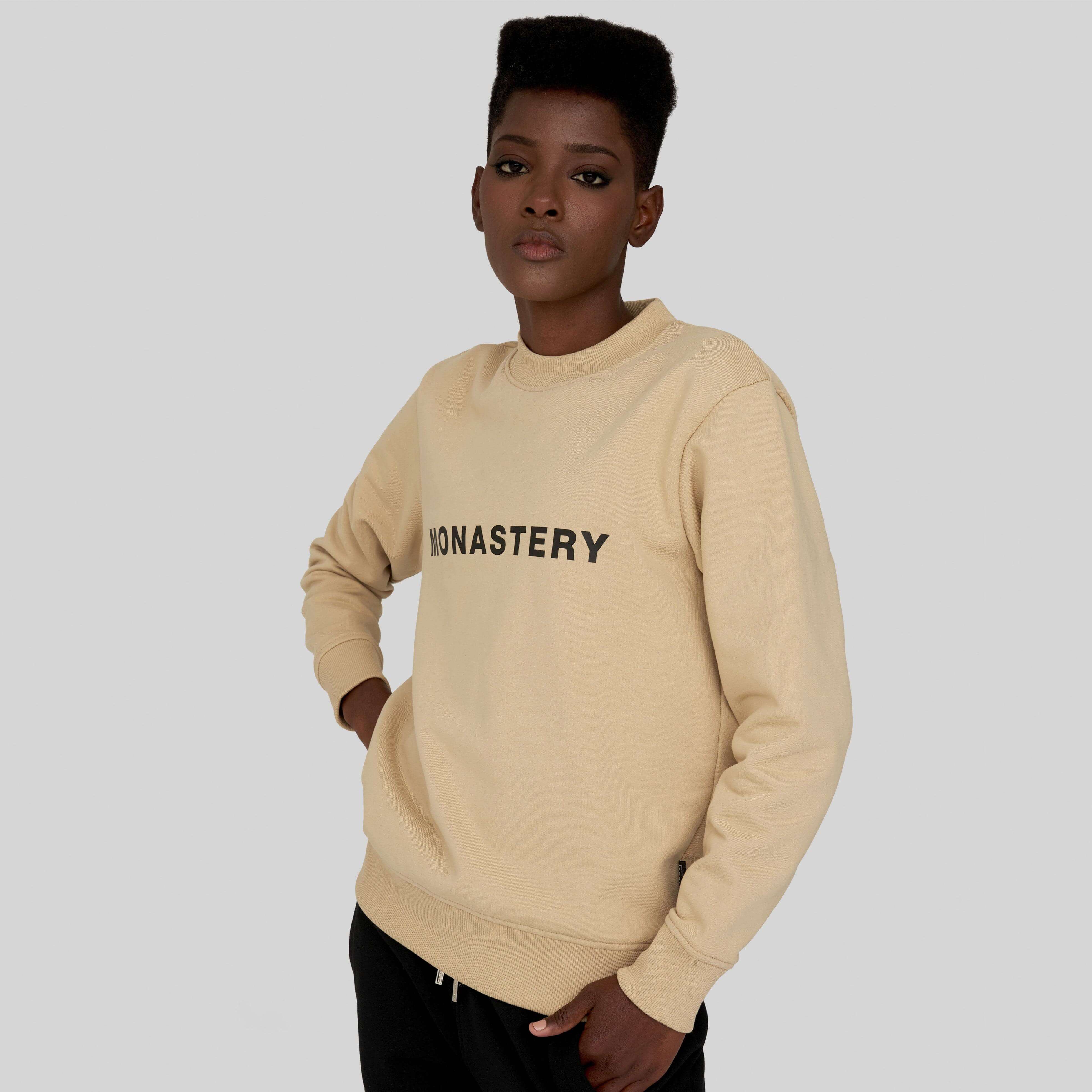 ASINE CAMEL SWEATSHIRTS | Monastery Couture