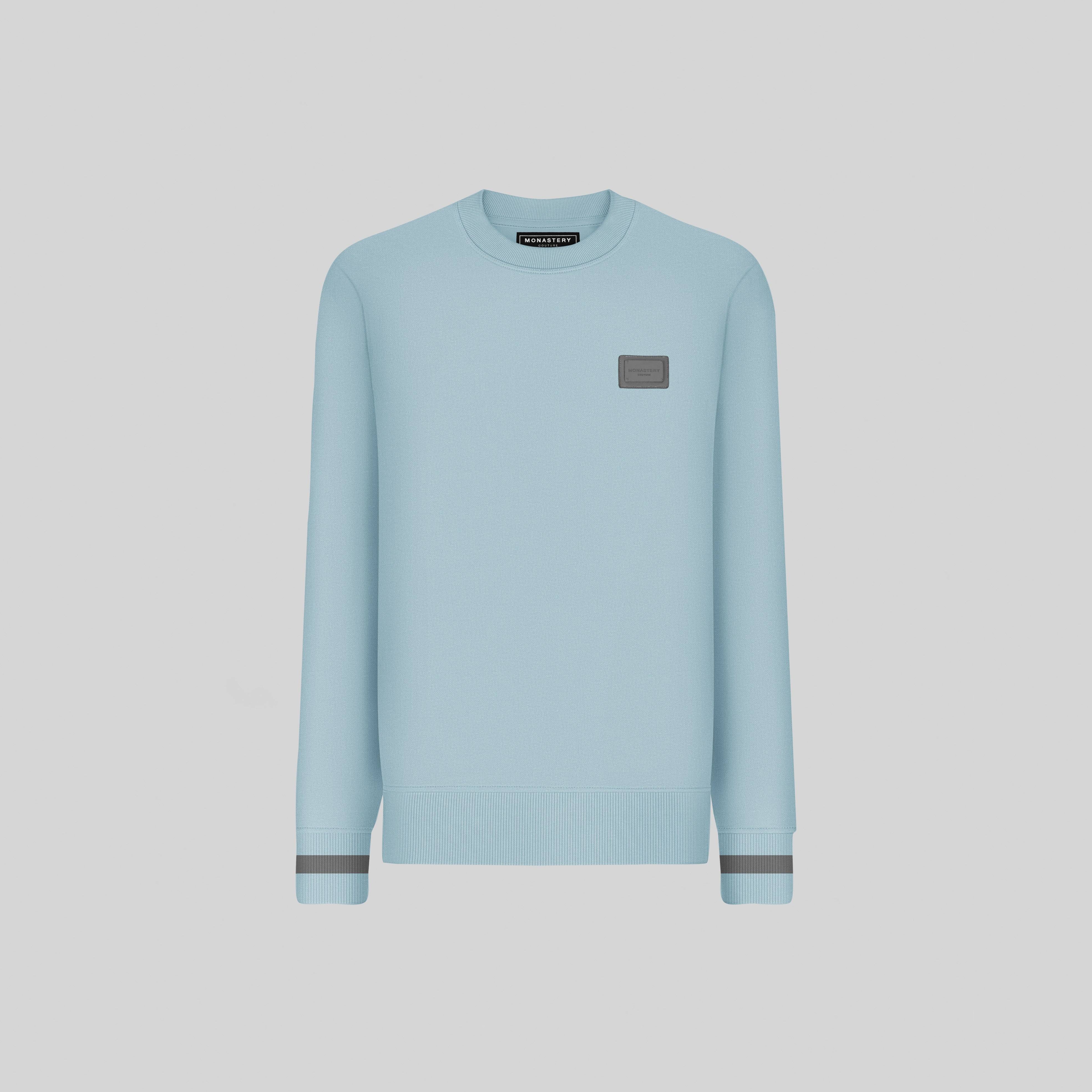 CALCIS BLUE SWEATSHIRTS | Monastery Couture