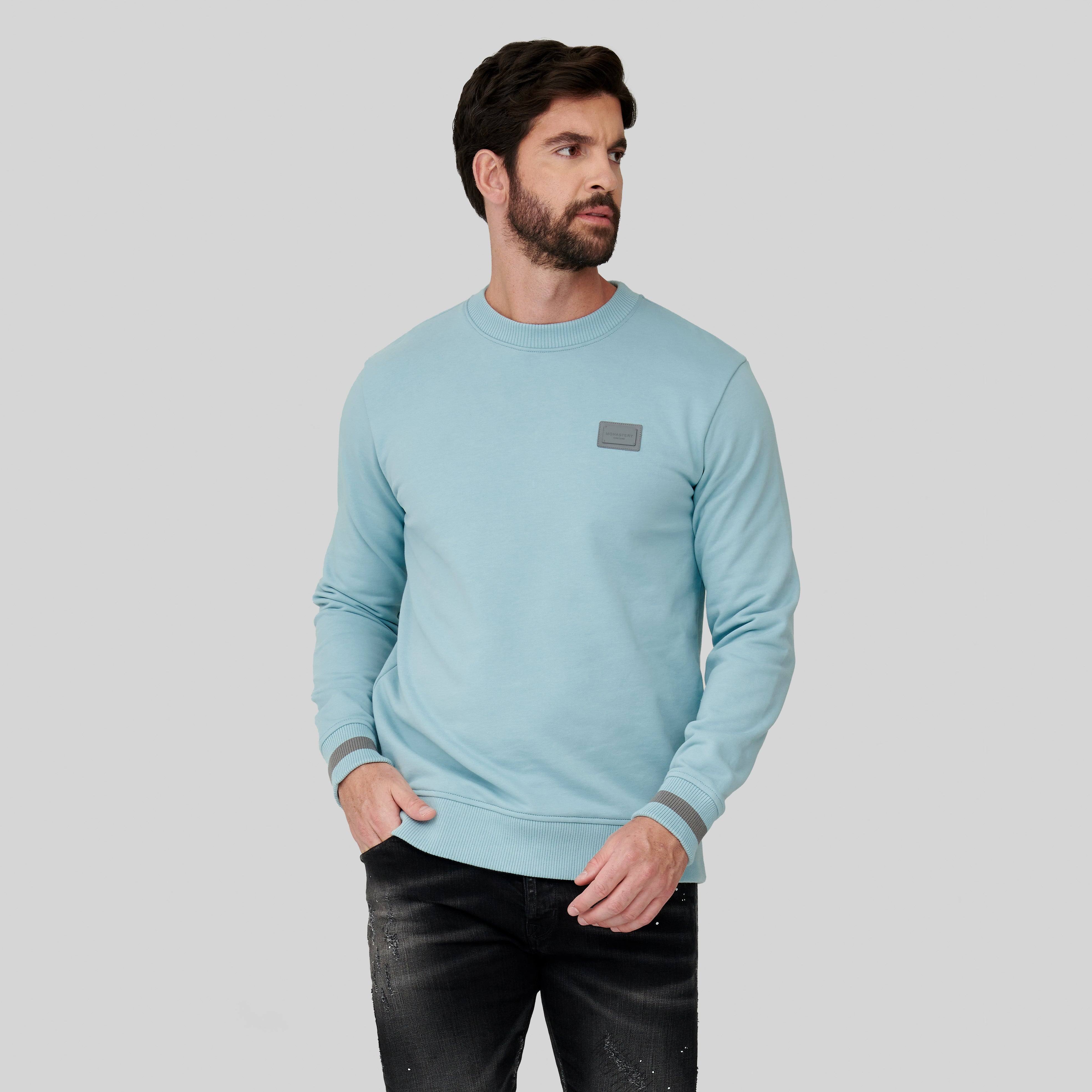 CALCIS BLUE SWEATSHIRTS | Monastery Couture