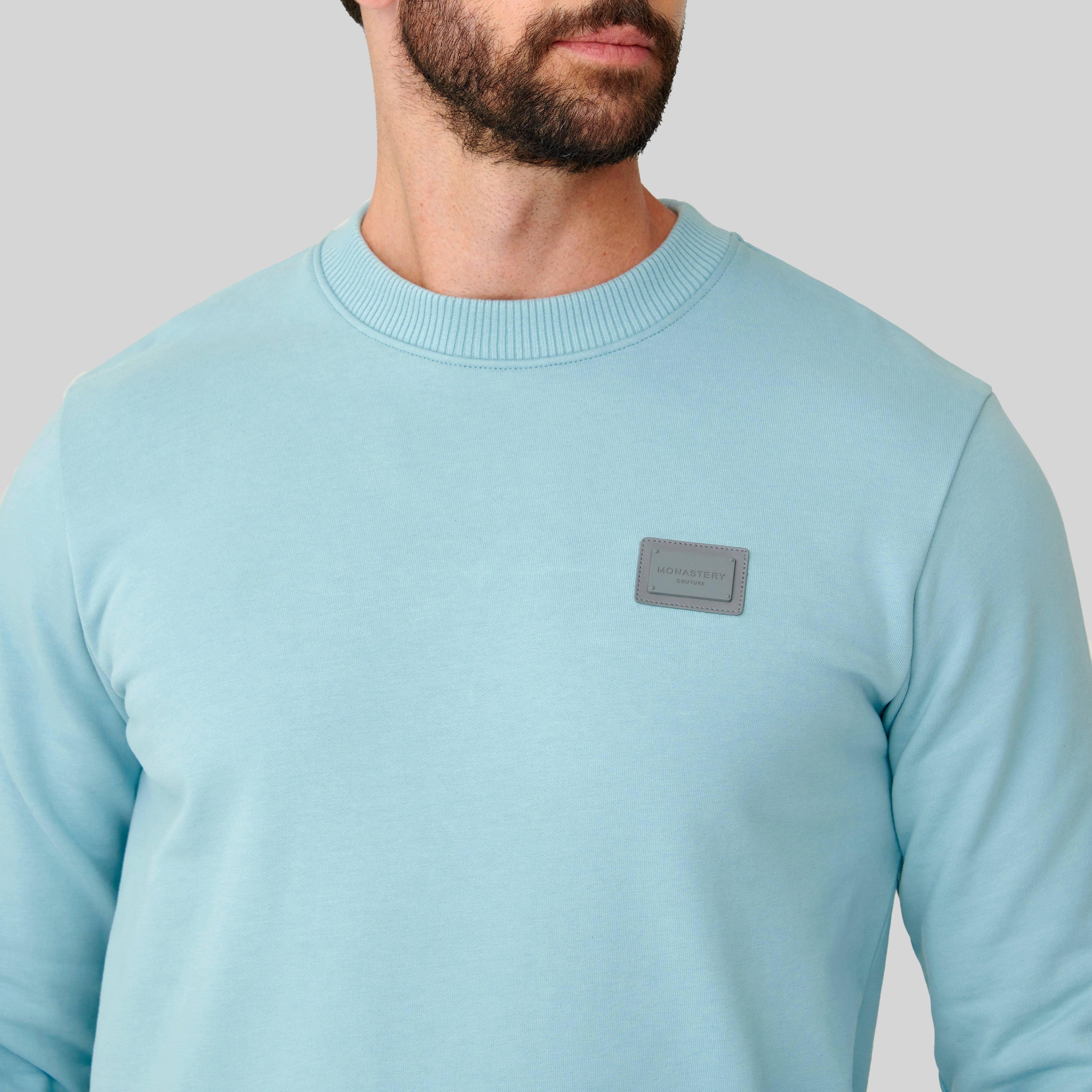 CALCIS BLUE SWEATSHIRTS | Monastery Couture