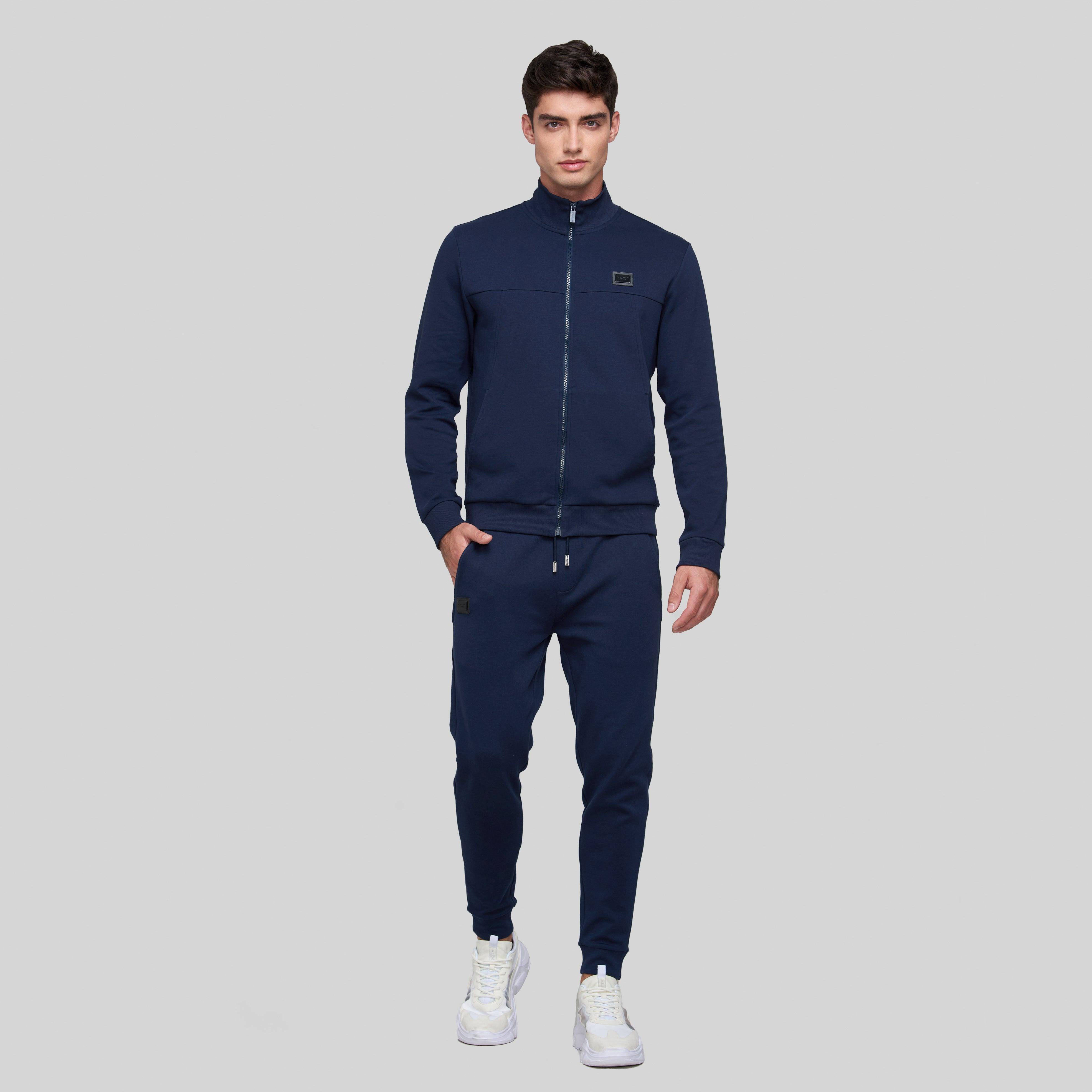 CIRCINUS NAVY SPORT TROUSERS | Monastery Couture