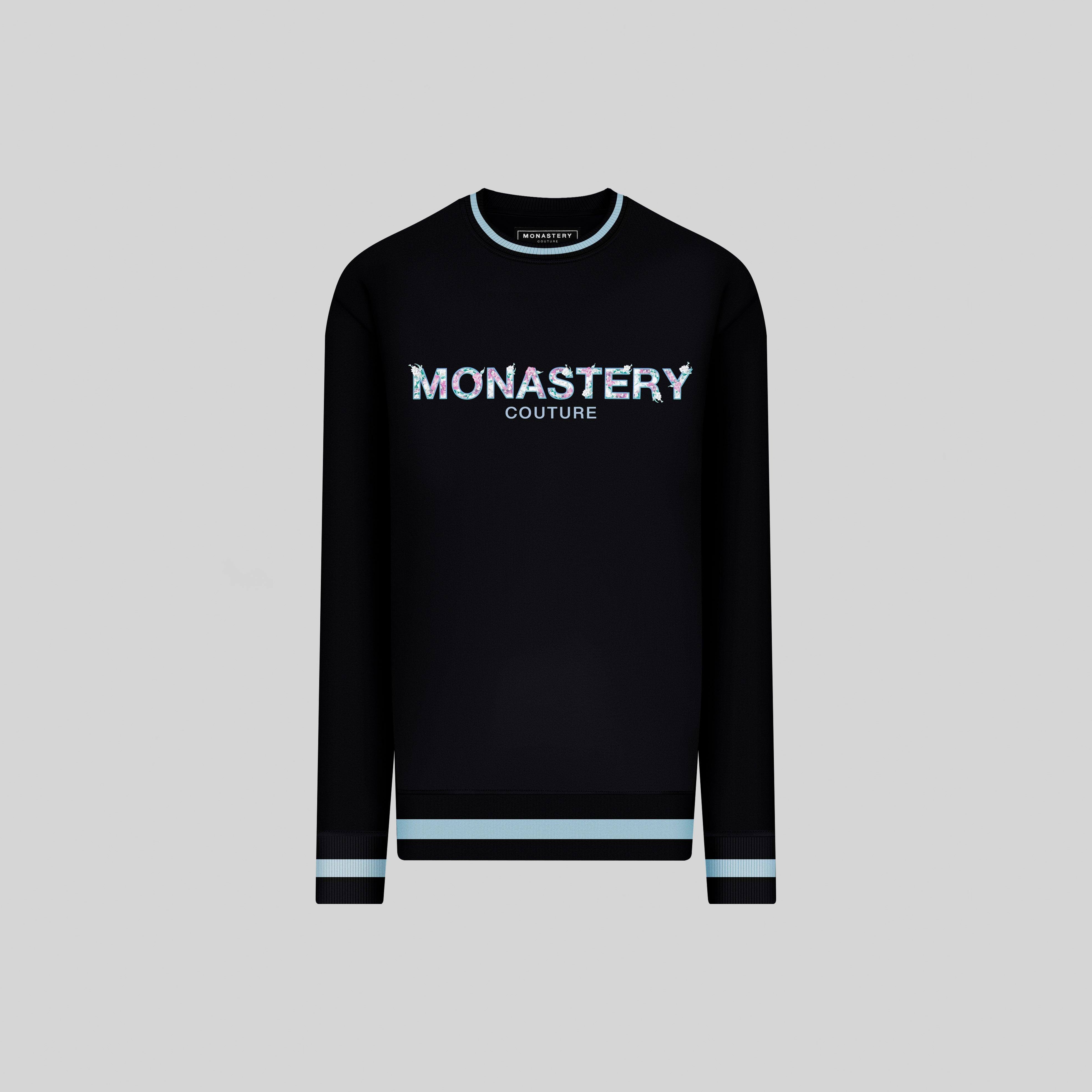 CYGNUS BLACK SWEATSHIRT | Monastery Couture