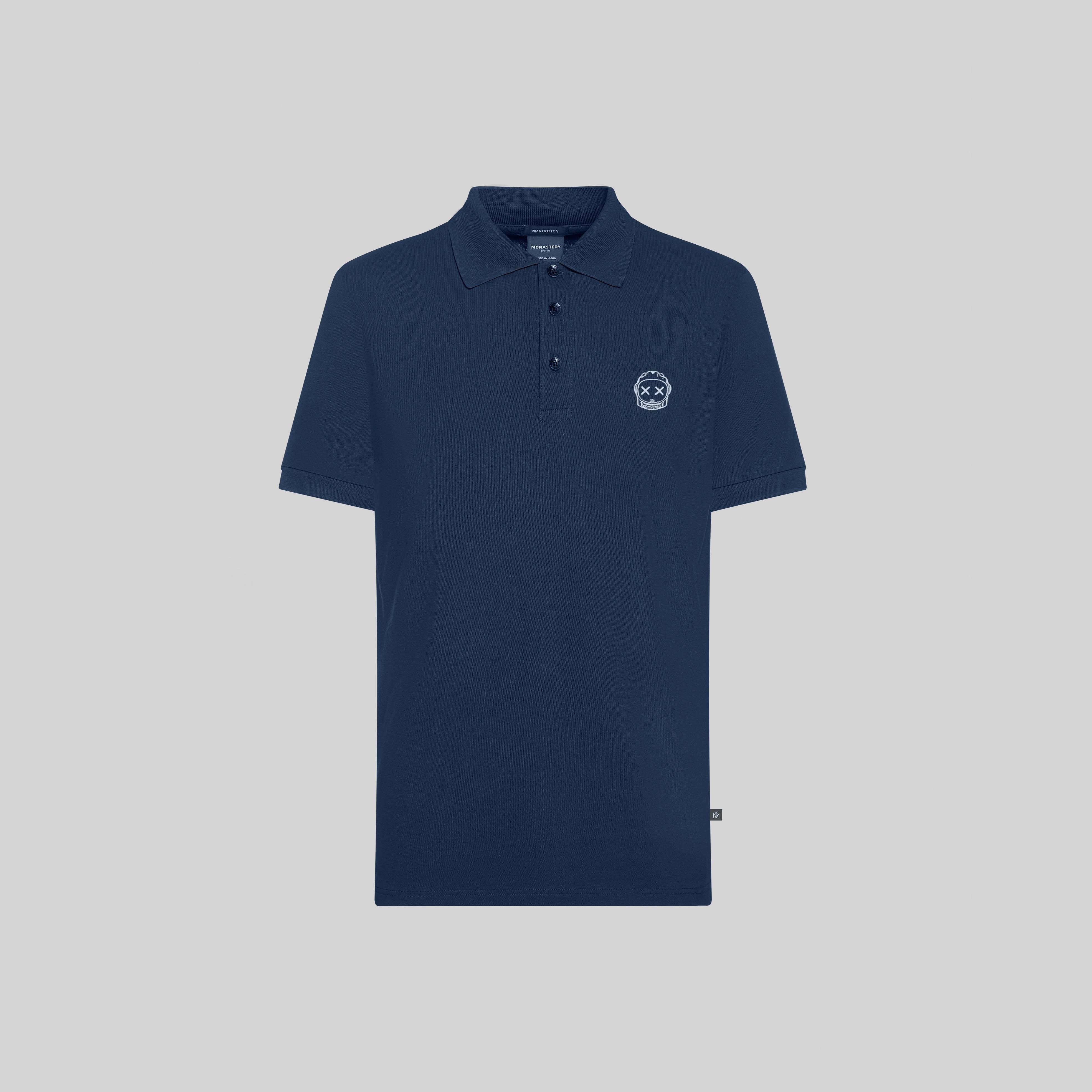 ENSA NAVY POLO | Monastery Couture