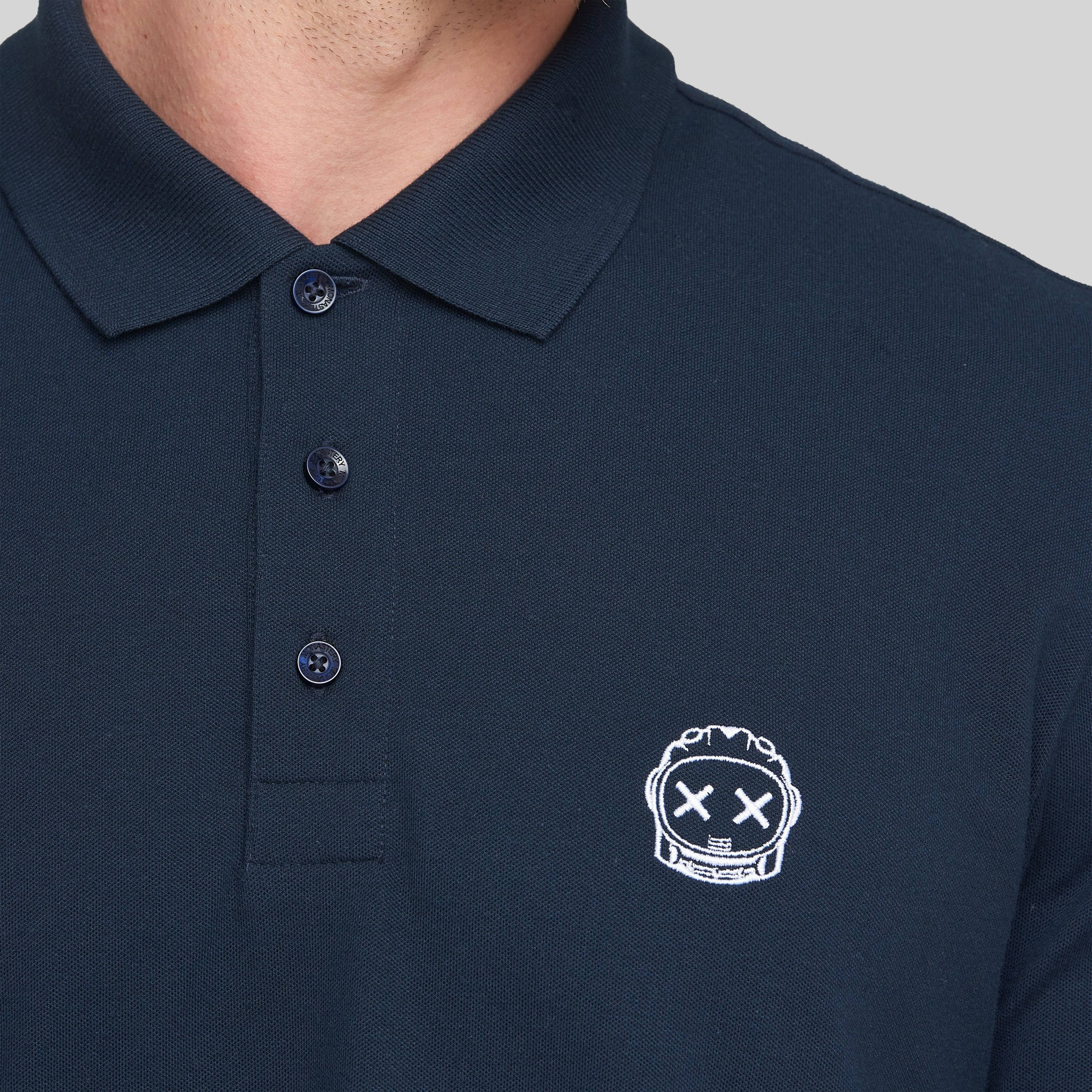 ENSA NAVY POLO | Monastery Couture