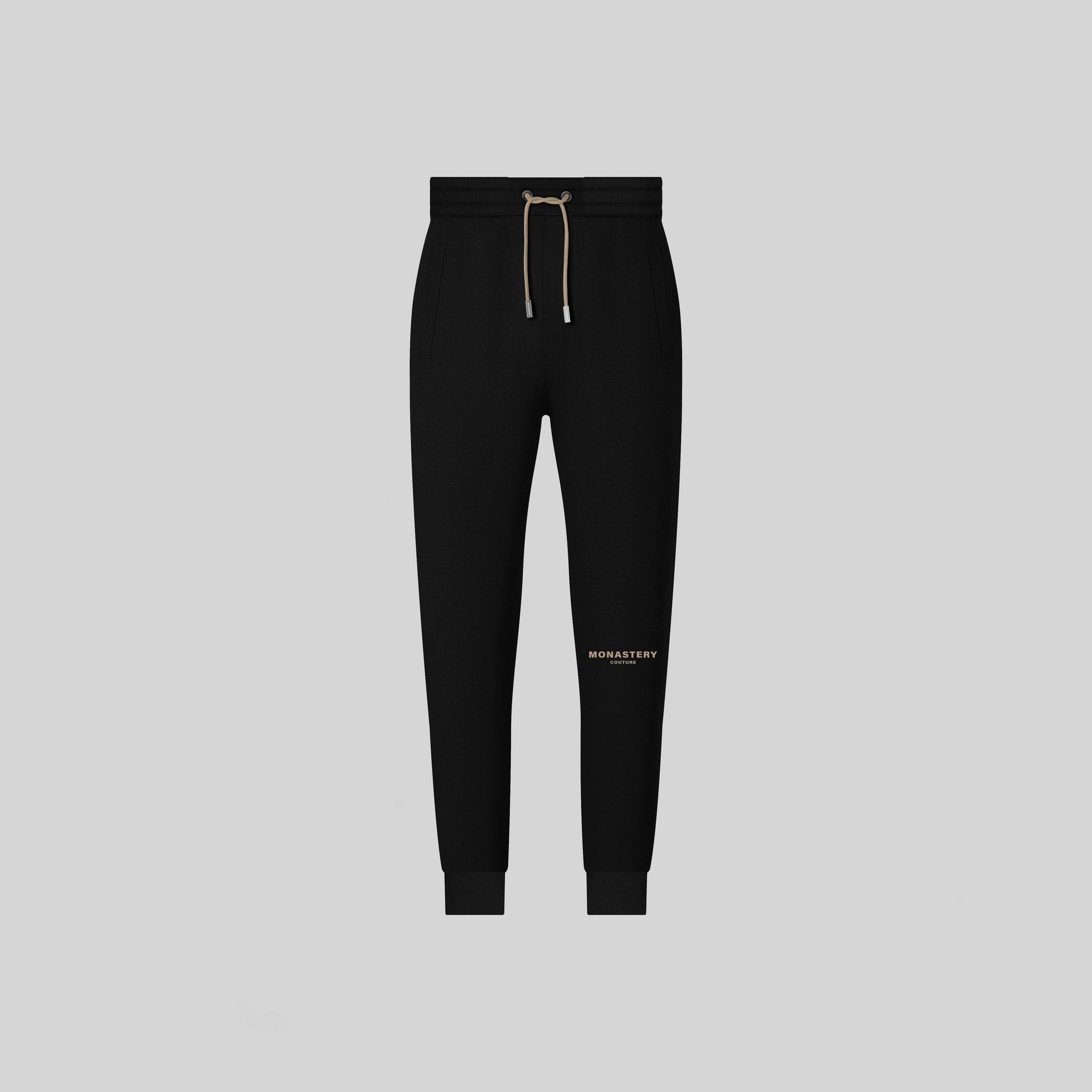 JENO BLACK JOGGER | Monastery Couture