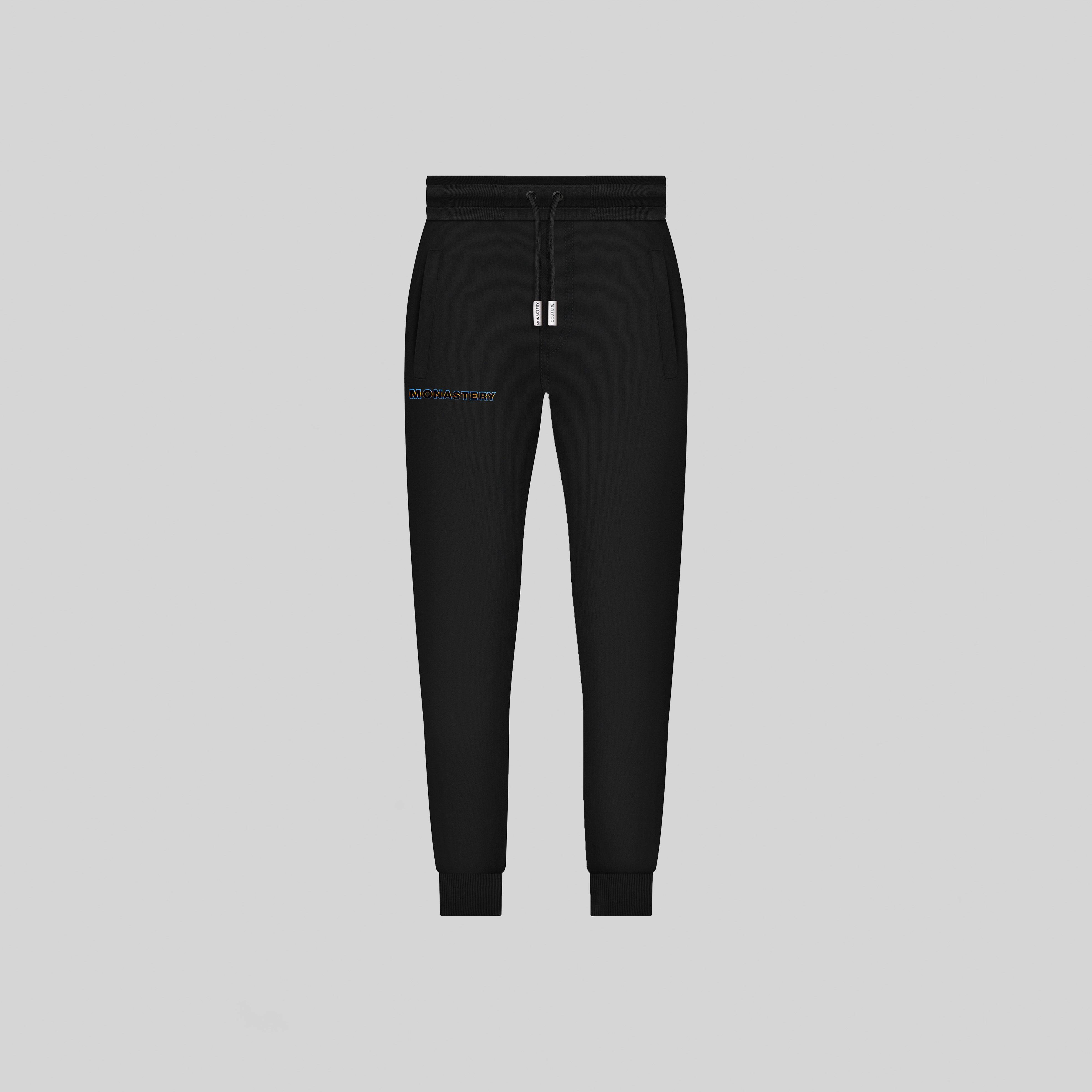 PHOENIX BLACK JOGGER | Monastery Couture