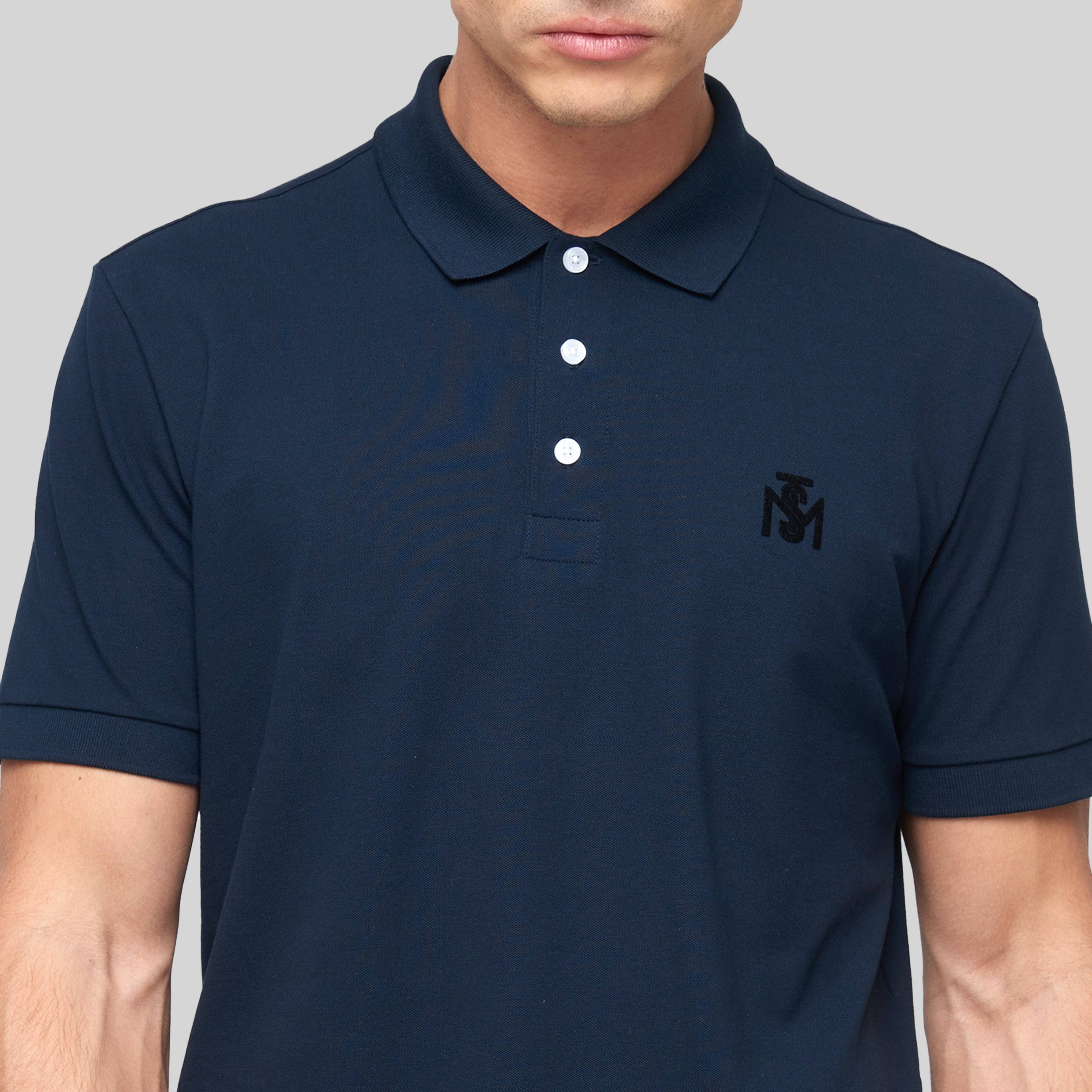 TERMÓPILAS NAVY POLO | Monastery Couture